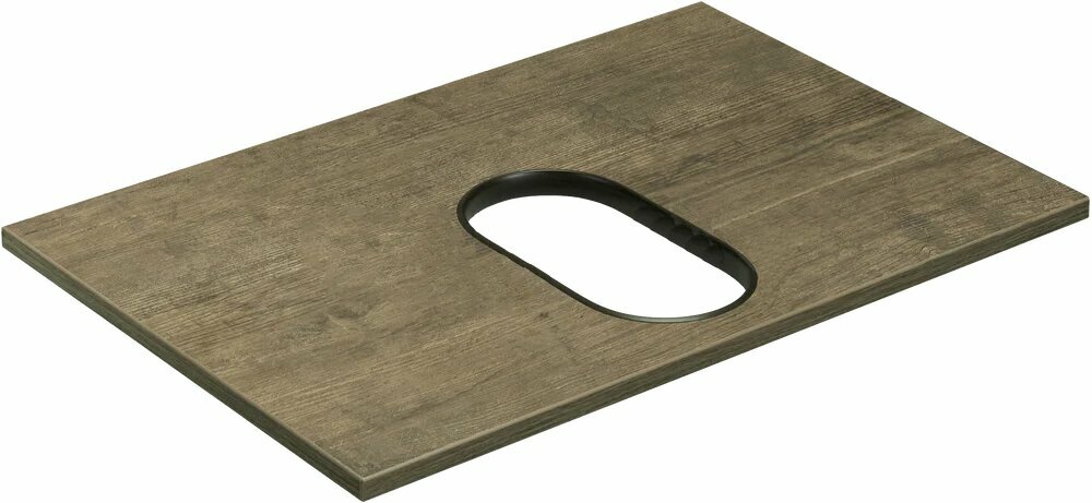 Столешница в ванную под раковину AQUATON Лофт Фабрик 60 дуб кантри