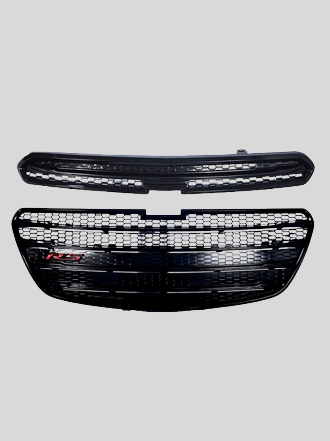 Облицовка для решетки бампера в стиле RS для Gentra, Nexia 3, Cobalt, Spark — фото 1