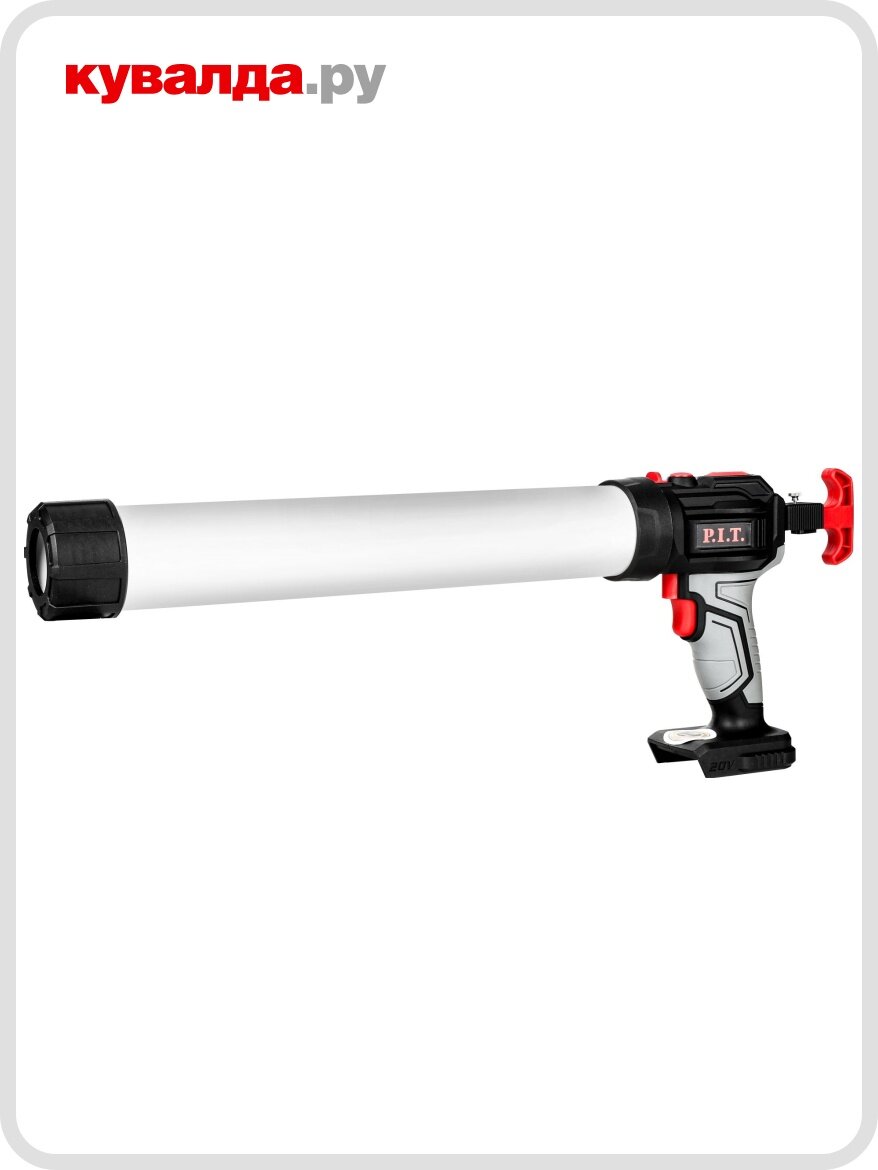 Пистолет для герметика аккумуляторный P.I.T. PEC20H-300A/1 Solo