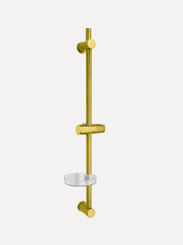 Изображение товара Стойка для душа (без шланга и лейки) Hansen H8002-S цвет матовое золото