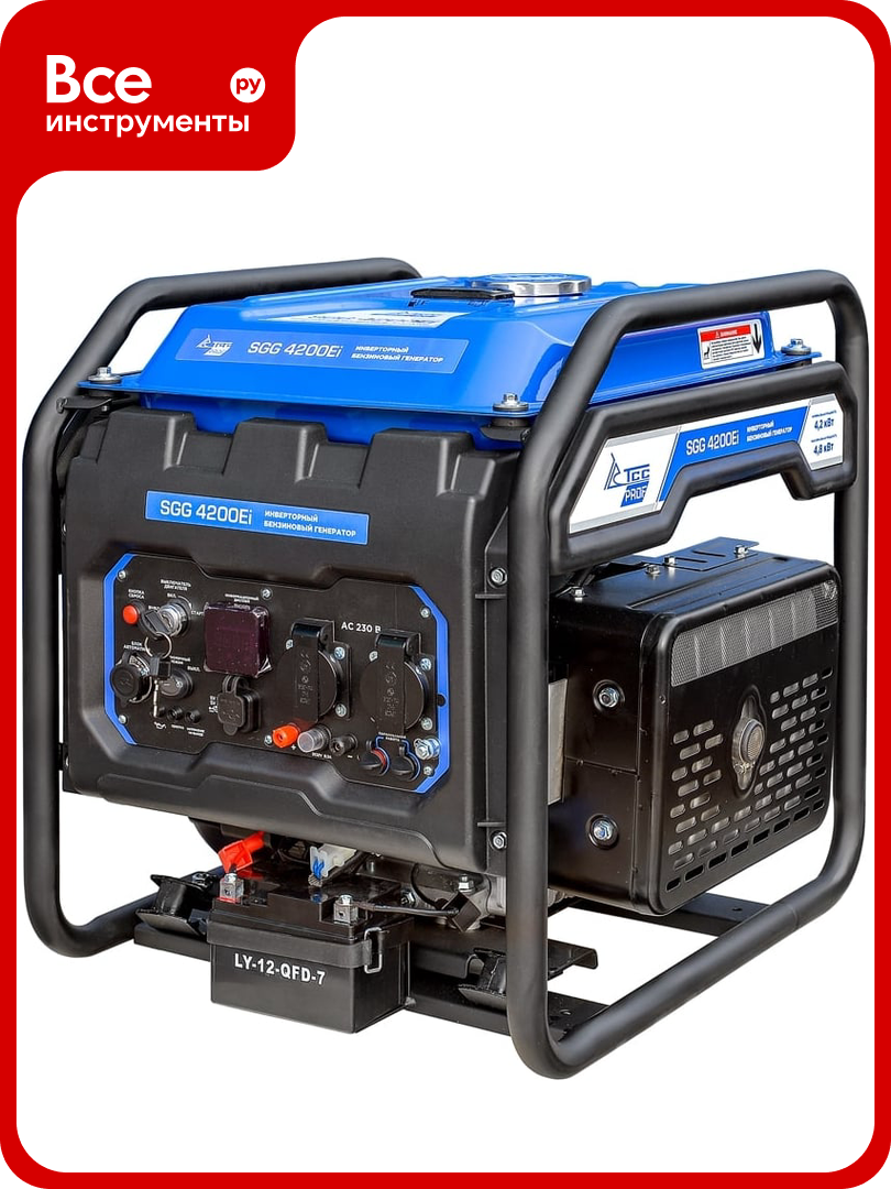 Бензогенератор инверторный ТСС SGG 4200Ei 060048