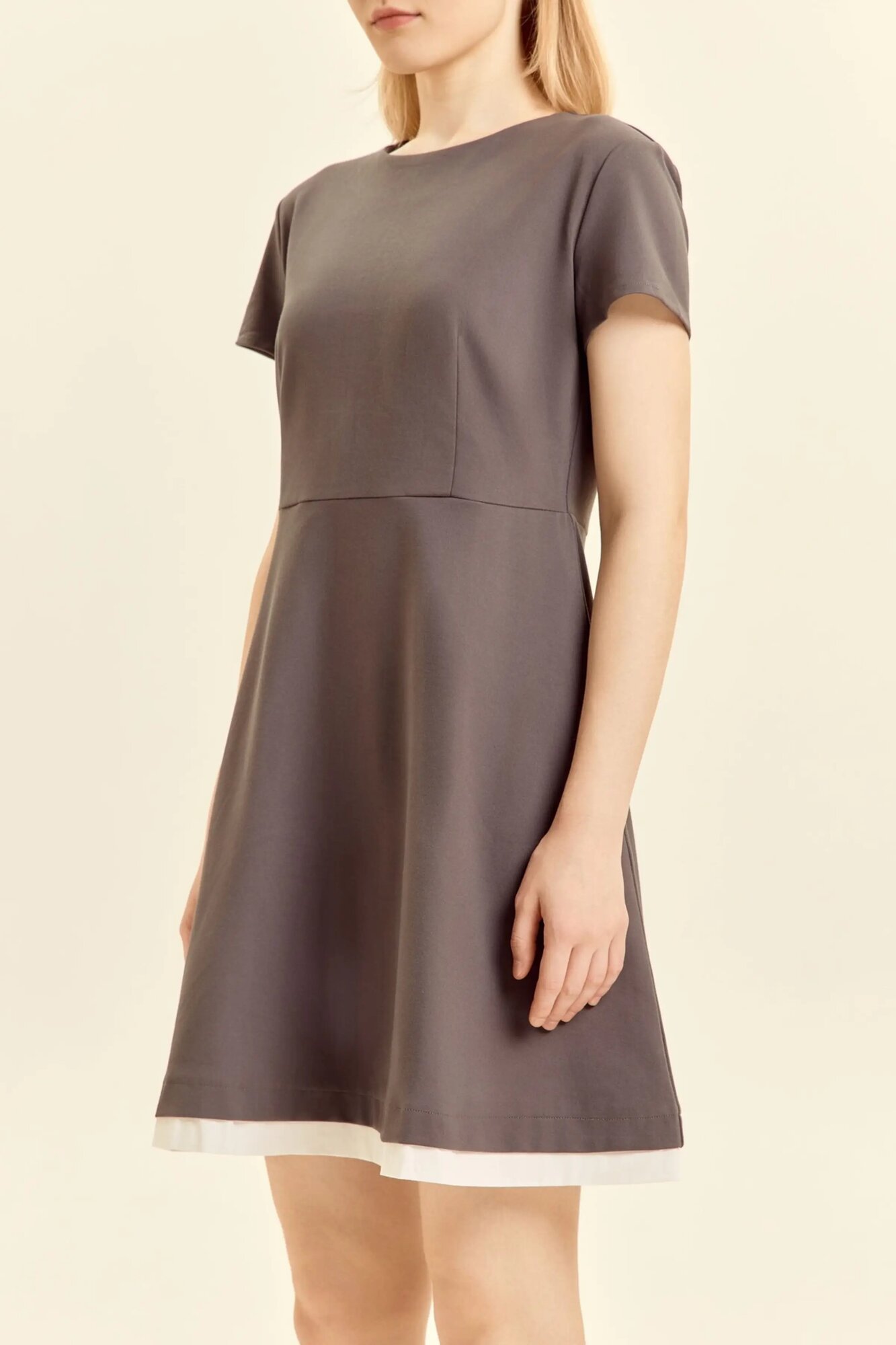 Платье Selfie, размер XS, серый — фото 1