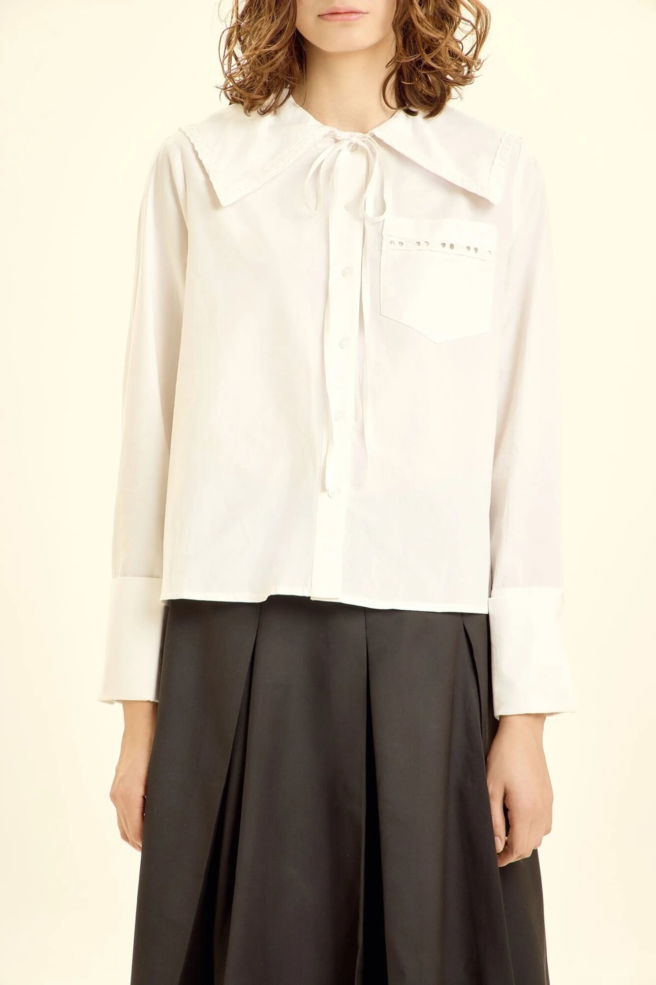 Рубашка Selfie, размер S, белый — фото 1