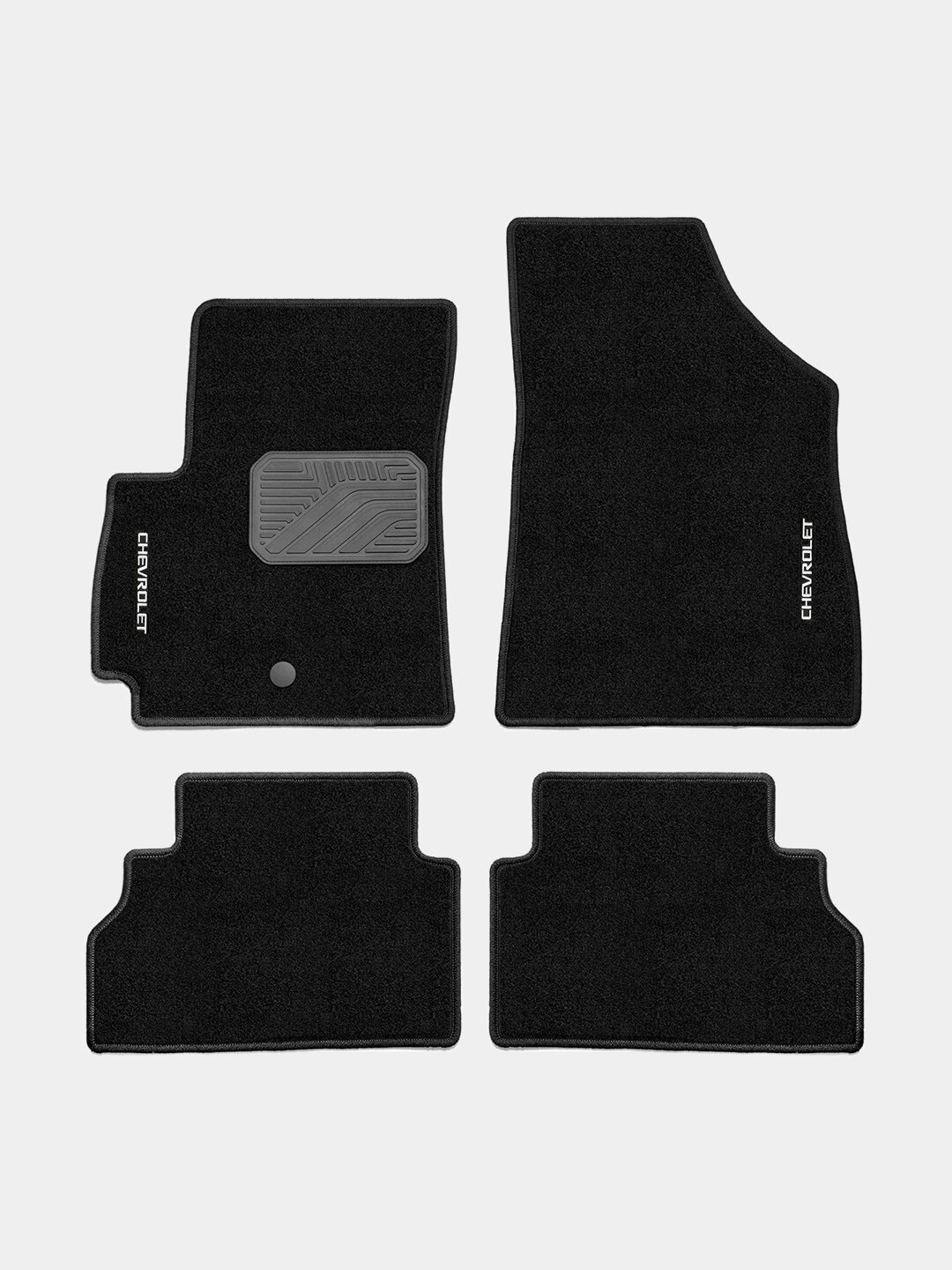 Ковры в салон Poliplast текстильные Chevrolet Tracker MY22, для салона