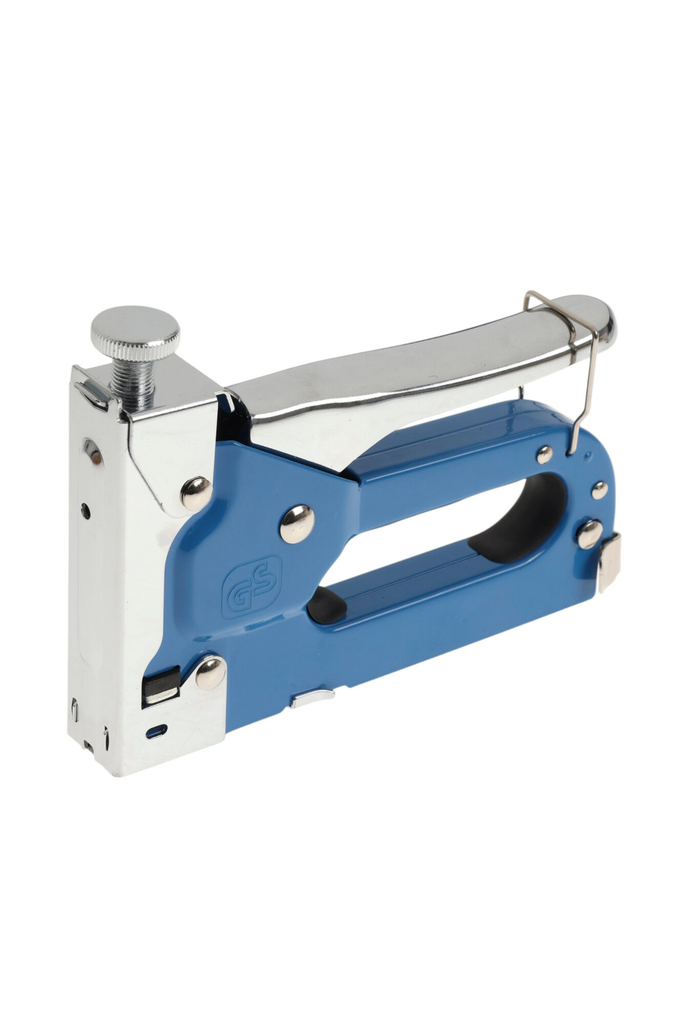 Степлер мебельный регулируемый металлический корпус тип скоб 53 4 - 14 мм