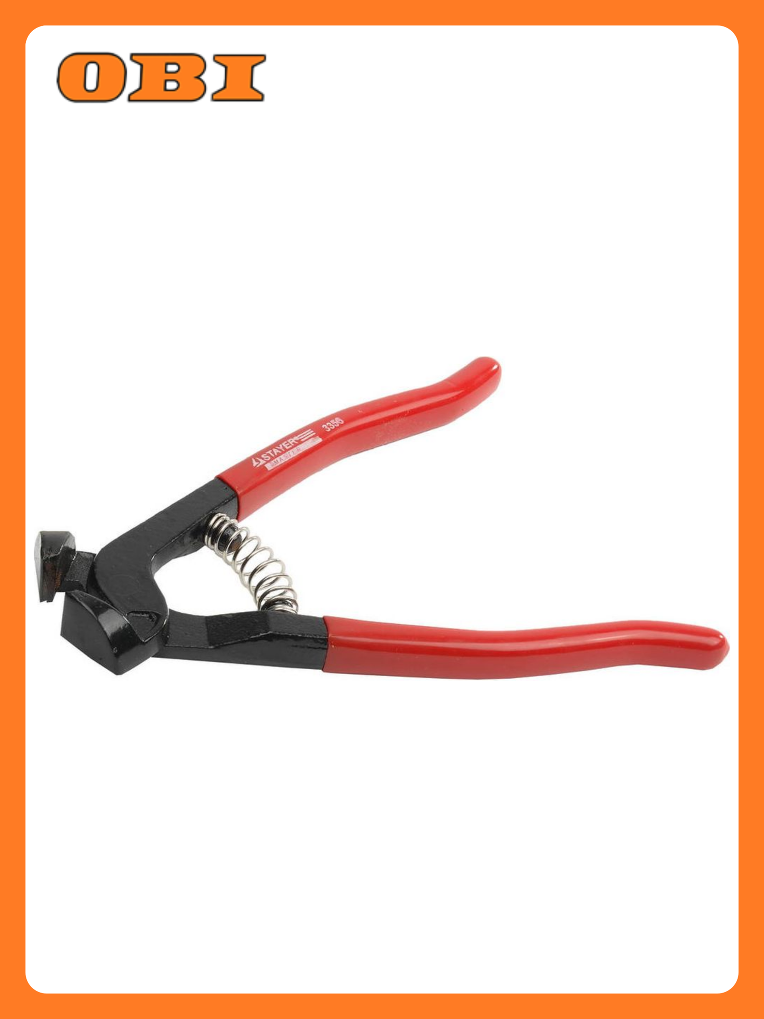 Кусачки STAYER для кафеля карбид вольфрама длина 200мм красный