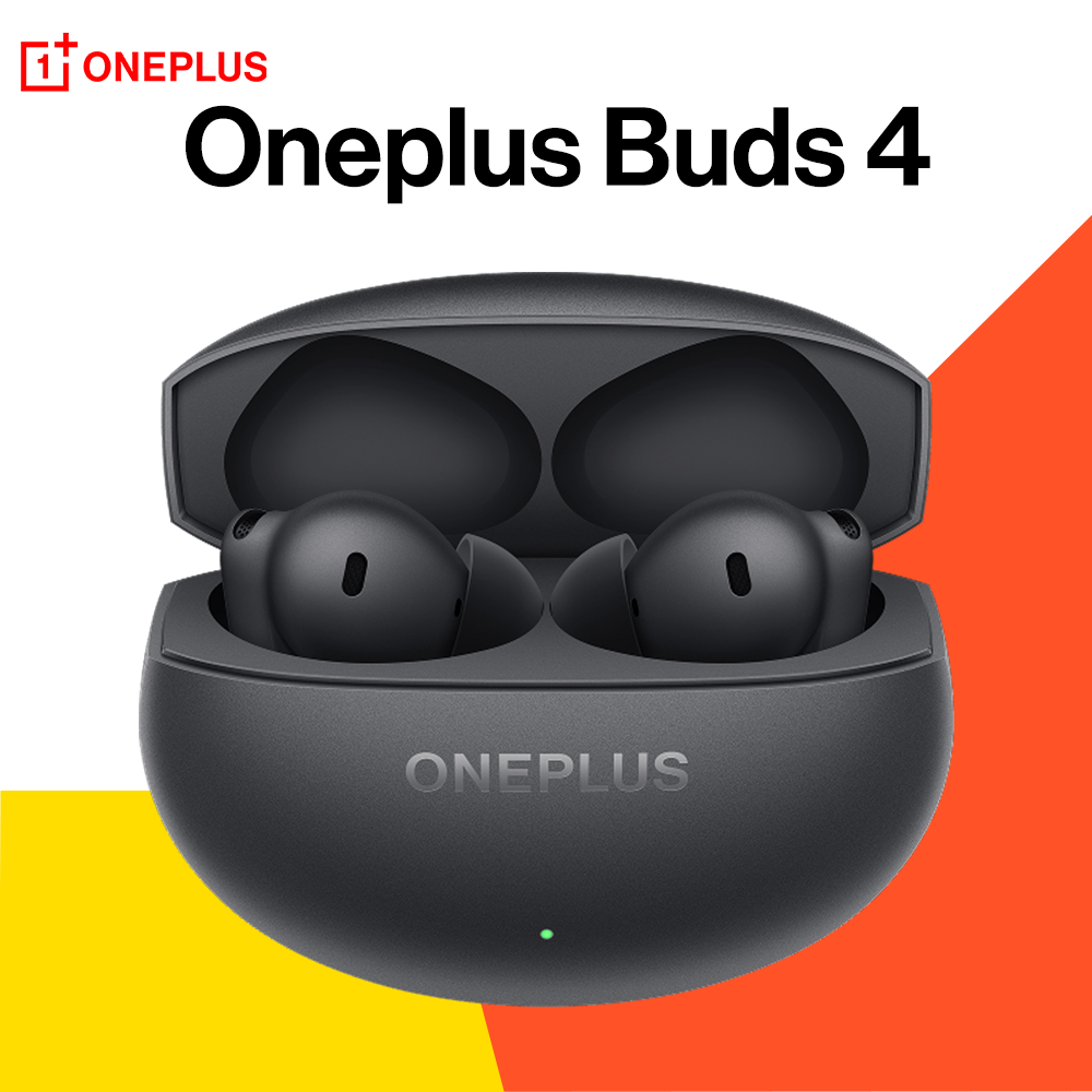 Беспроводные наушники OnePlus Buds 4, Bluetooth, USB Type-C, черно-серый