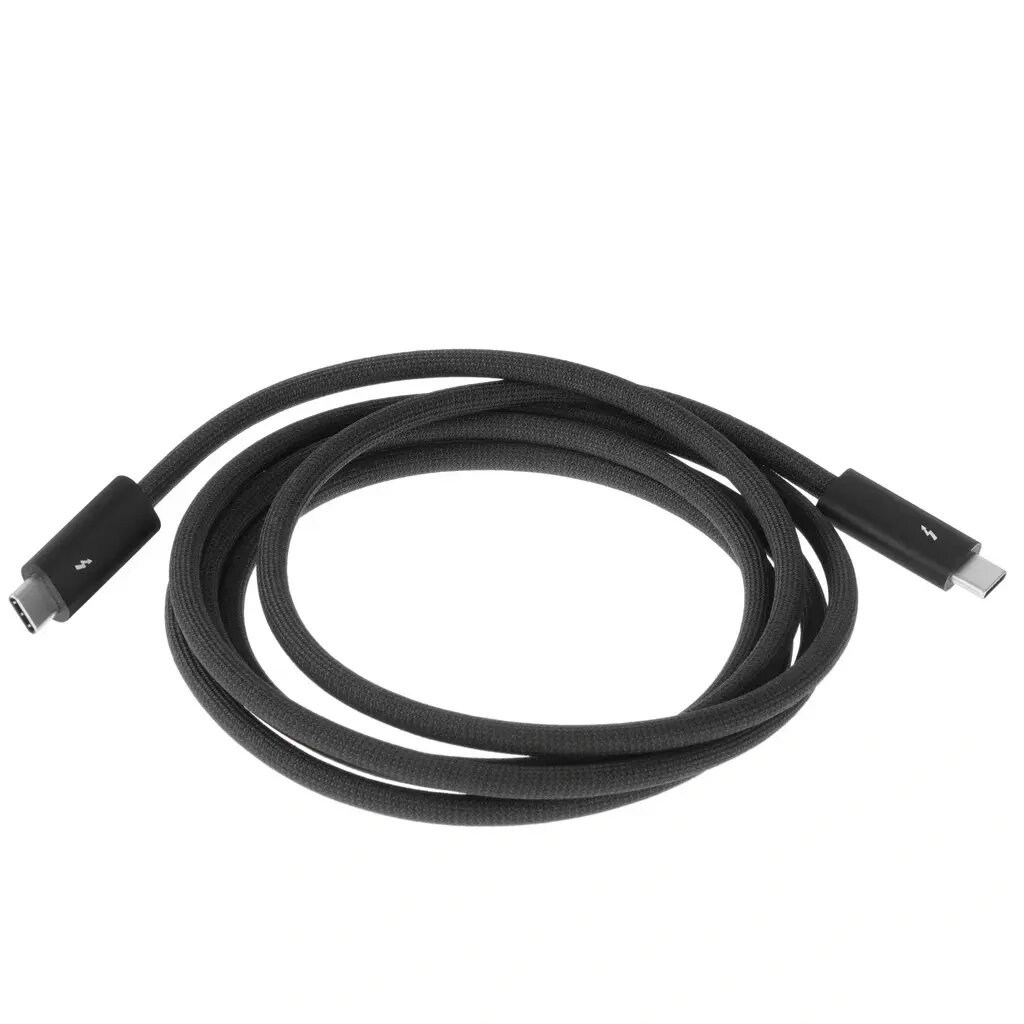Кабель Apple Thunderbolt 4 Pro, USB-C, 1,8м, плетеный, быстрая зарядка — фото 1