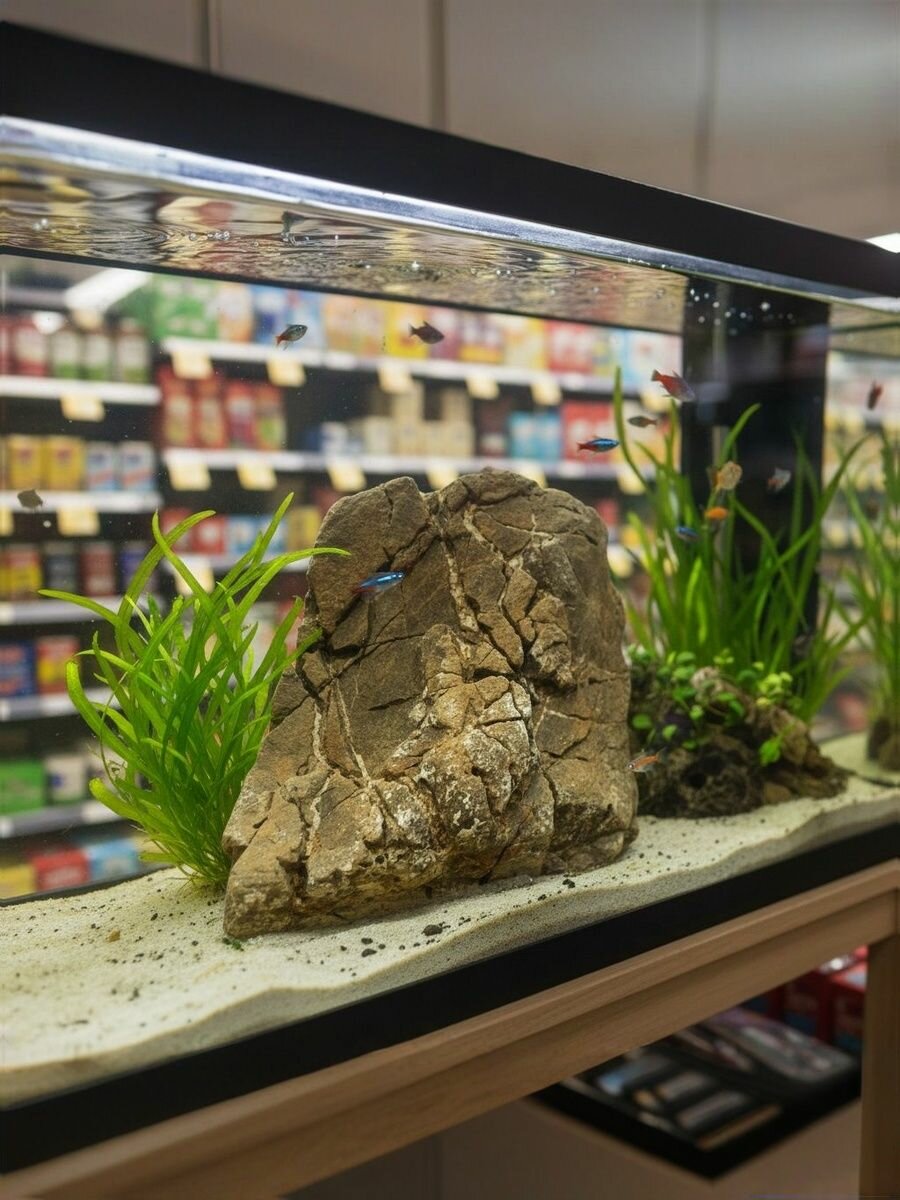 Карпатский камень для аквариума террариума и флорариума натуральная природная декорация/Креветкин дом