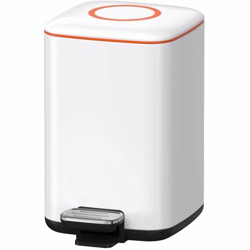 Ведро Savol с микролифтом 9 л белый S-888-9W