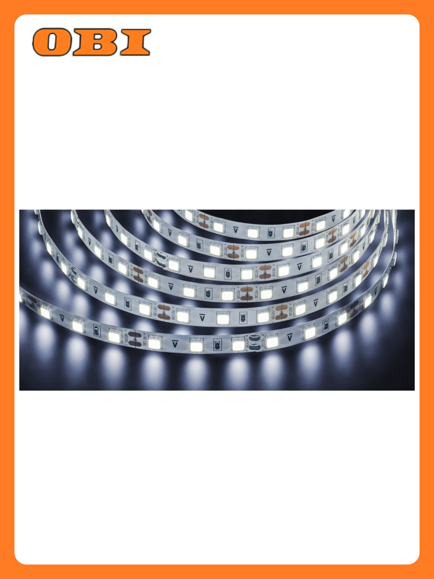 Светодиодная лента Navigator 71709 12 В 10x5000 мм