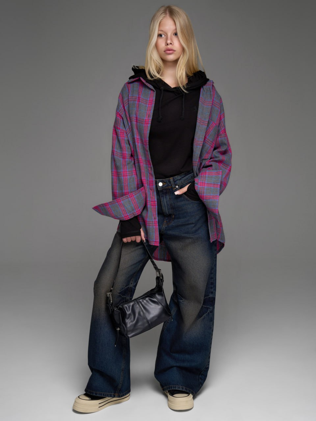 Джинсы  1, размер 134, синий — фото 1