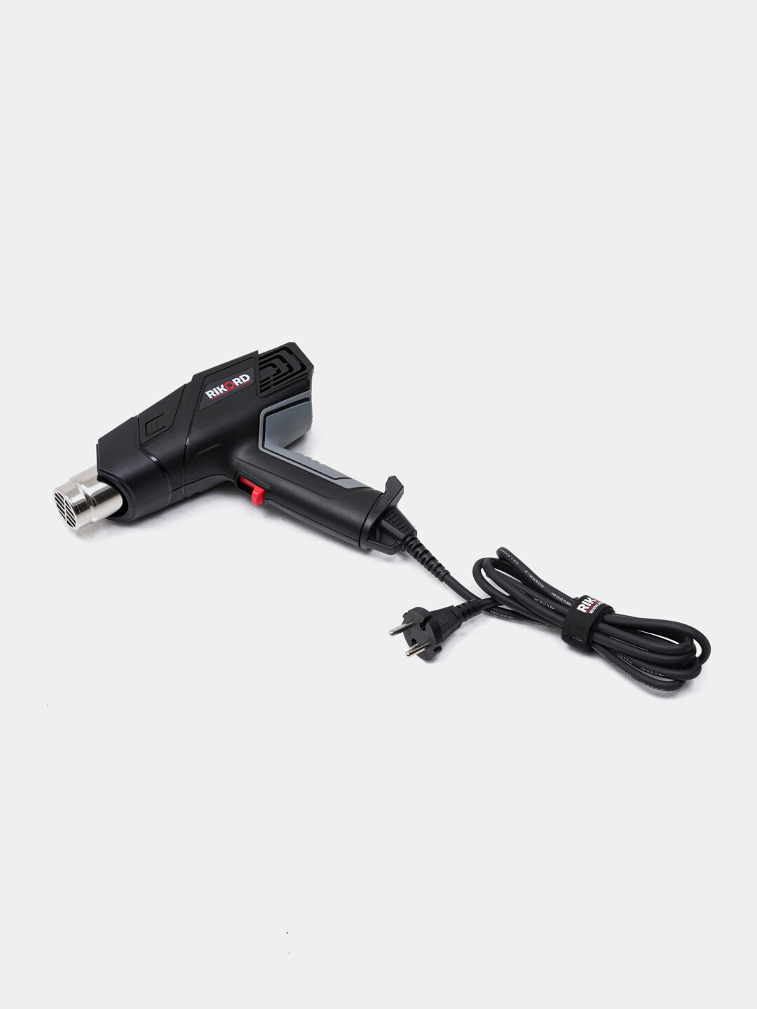 Строительный фен Ricord R19001 ROLF, 2 режима, защита от перегрева, мощность 2000Вт