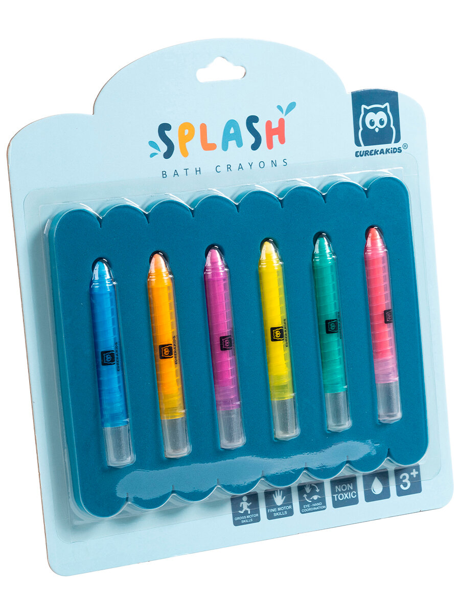 Мелки для рисования EurekaKids "Маленький Художник", 6 ярких цветов, — фото 1