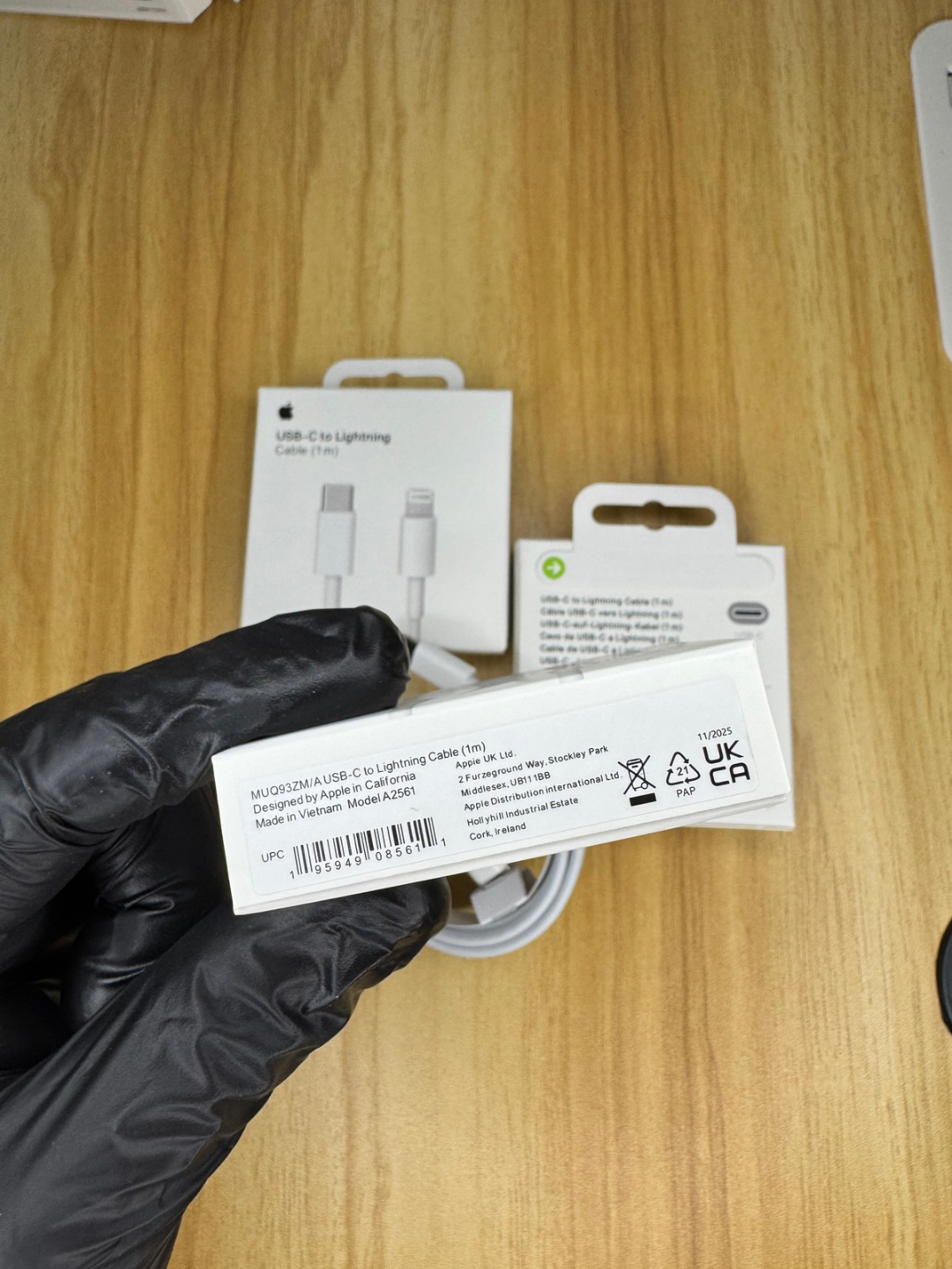 Оригинальный кабель Apple Type-C to Lightning USB – для iPhone X / 11 / 12 / 13 / 14 Pro Max — фото 1