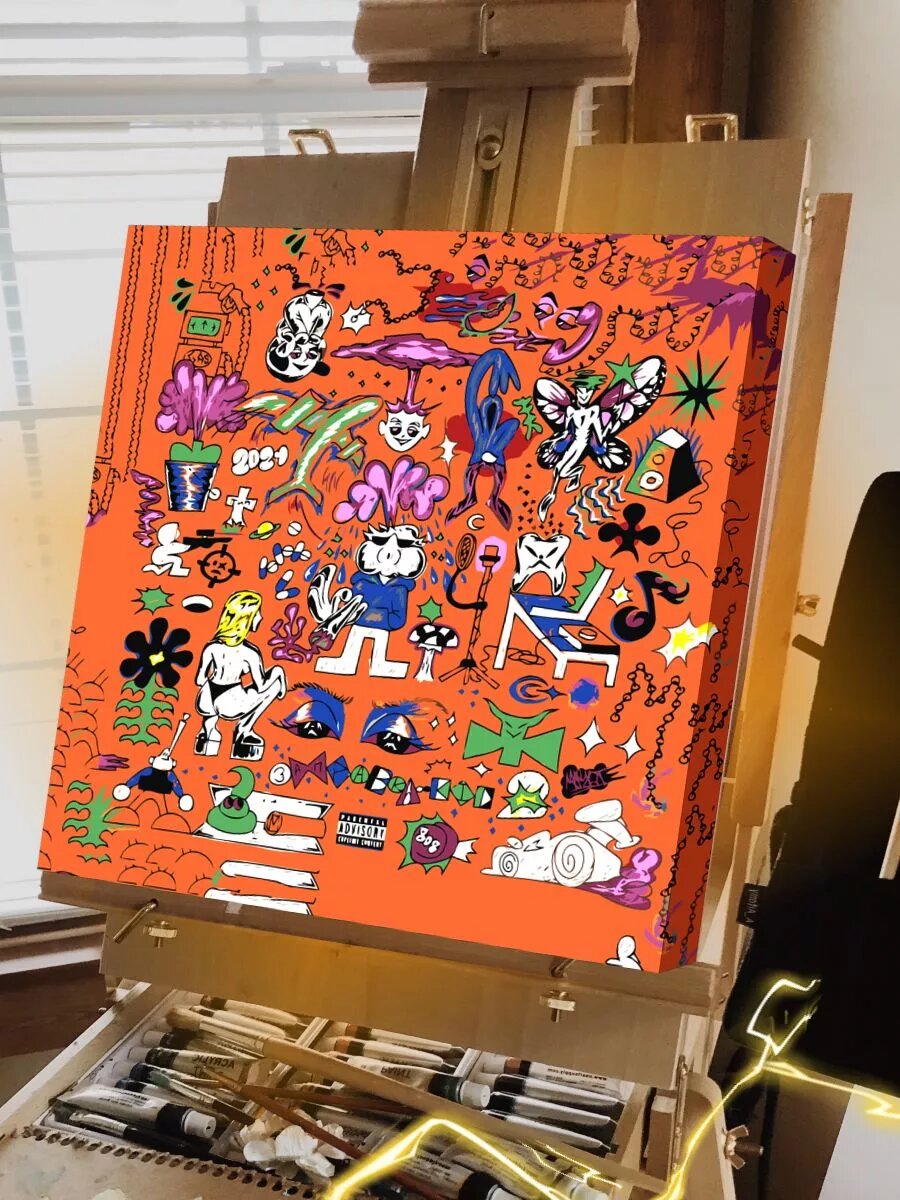 MAYOT картина по номерам на холсте — фото 1