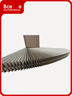 Изображение товара Фильтр лабиринтный RB-101 (1x10 м) Reinberg 851865 картонный фильтрующий материал высокий класс очистки термостойкость