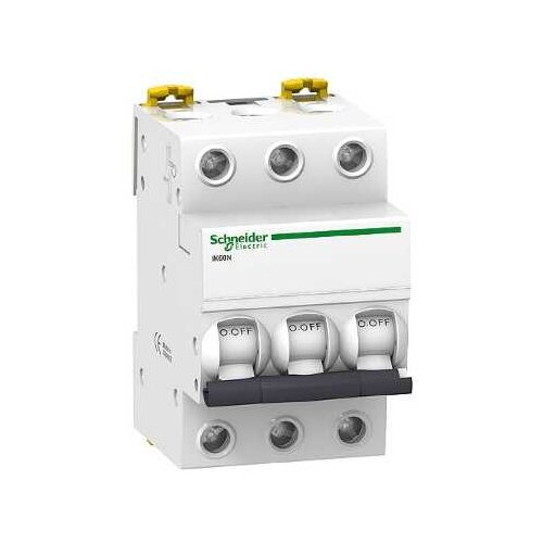 фото Автоматический выключатель Schneider Electric Acti 9 iK60 3P (C) 6kA 50 А
