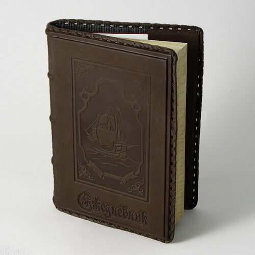 Ежедневник большой Корабль в море