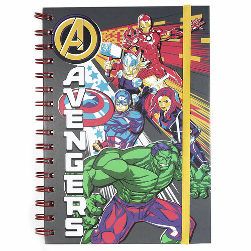 Записная книжка Marvel Avengers Burst: A5 Wiro записная книжка marvel the avengers a6 pocket premium sr72612