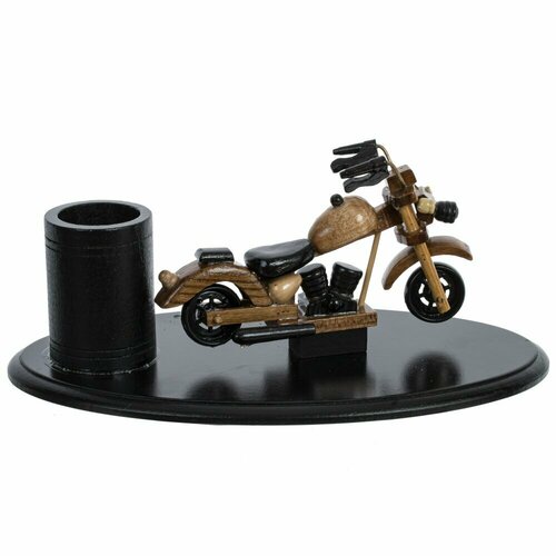 Подставка для письменных принадлежностей Мотоцикл, 26х14х9 см KSM-787051