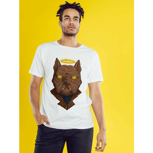 фото Футболка, размер 2xl, белый нет бренда