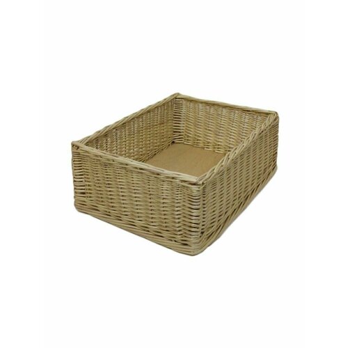 Корзина плетеная органайзер для хранения длина 40 см ширина 30 см высота 15 см 2464₽