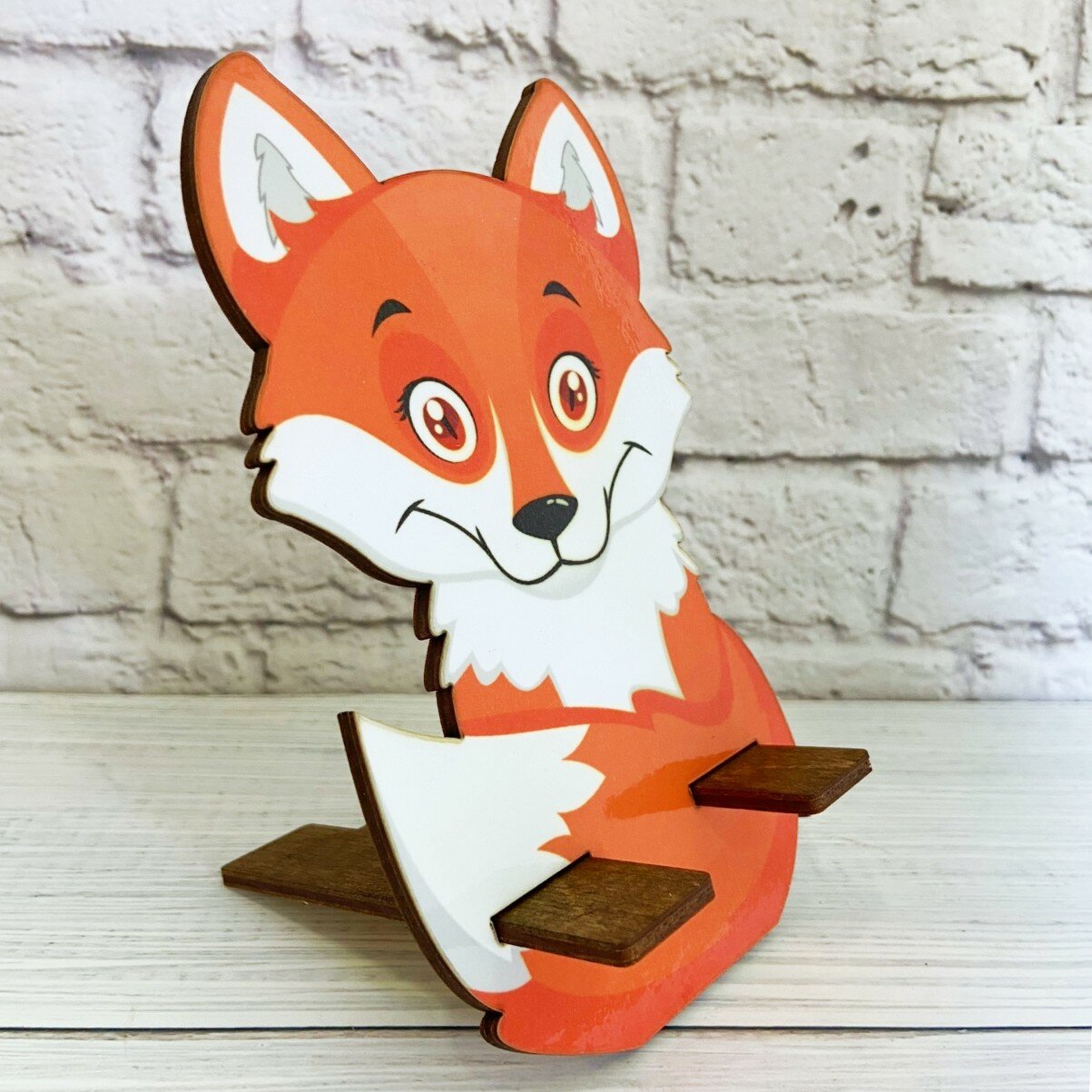 Подставка под телефон «Лисичка», держатель для телефона — фото 1