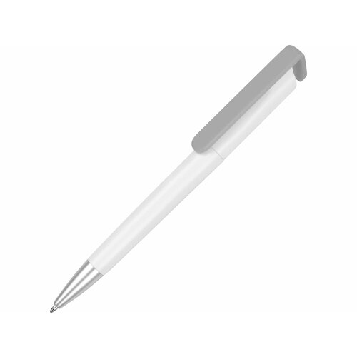 фото Ручка-подставка кипер, белый/серый rimini