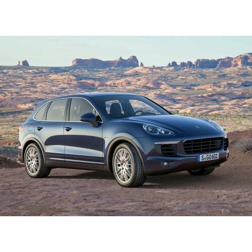 Стекло для фары Porsche Cayenne 2 958 рестайлинг 2014 - 2018 г. в. левое, правое (комплект из 2 шт.)