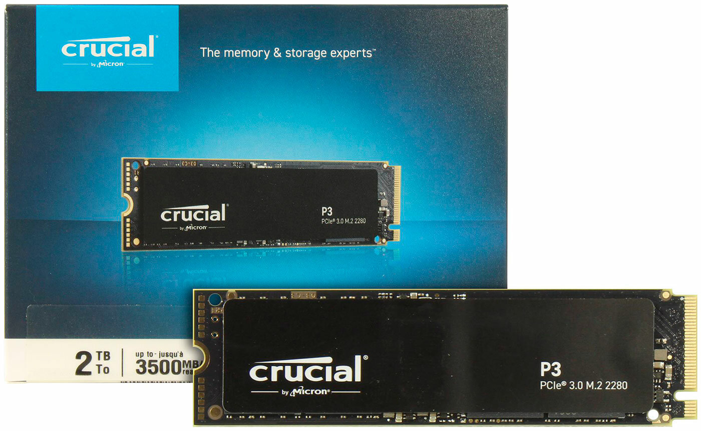 Твердотельный накопитель Crucial CT2000P3SSD8 - фото №10