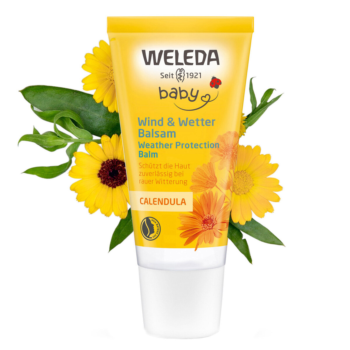 Защитный бальзам от ветра и холода с календулой, 30 мл Weleda