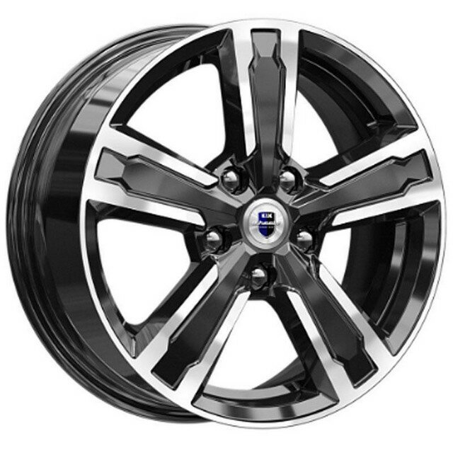 Литые диски Кик R16 5x110 D65.1 ET37 алмаз чёрный