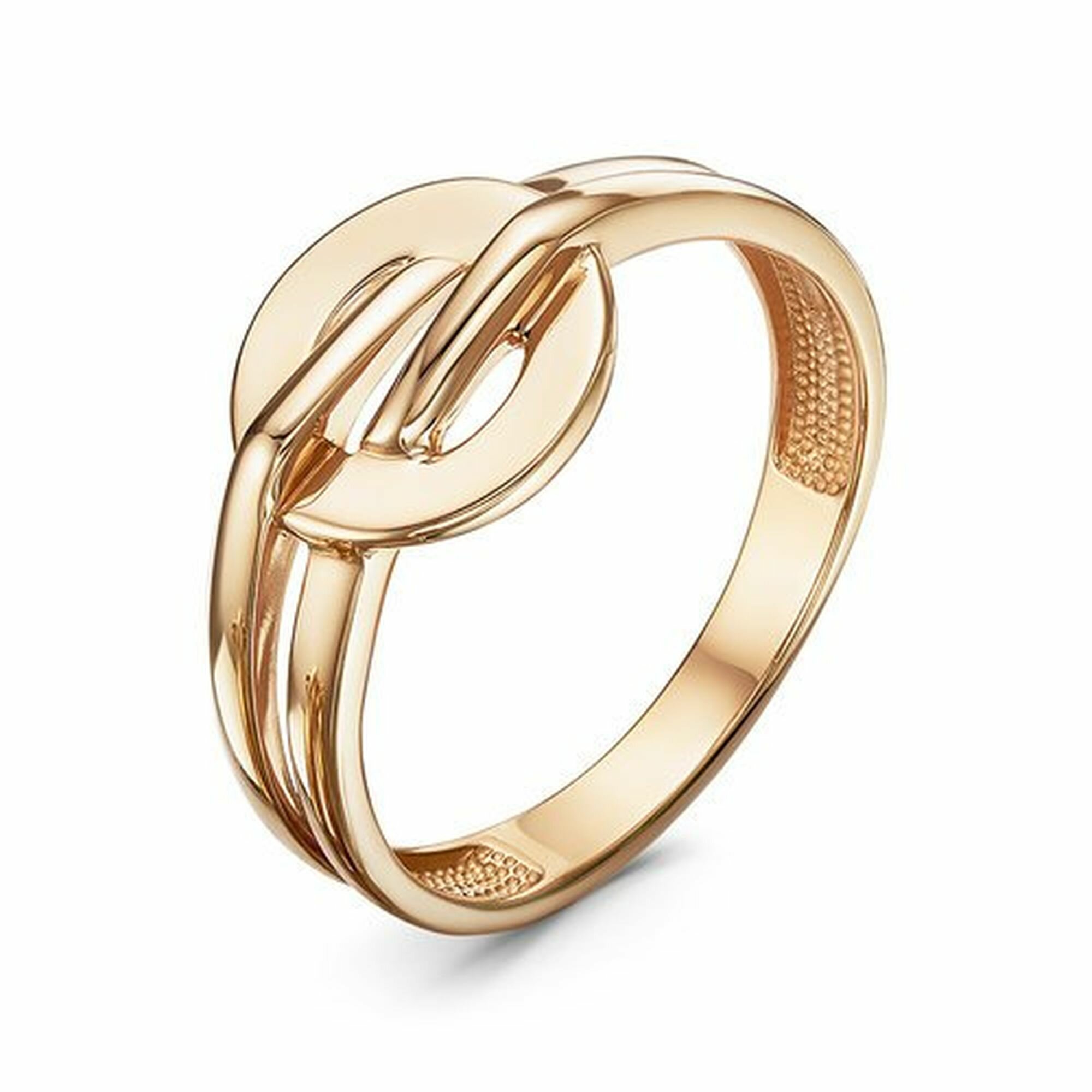 Кольцо Diamant online, красное золото, 585 проба