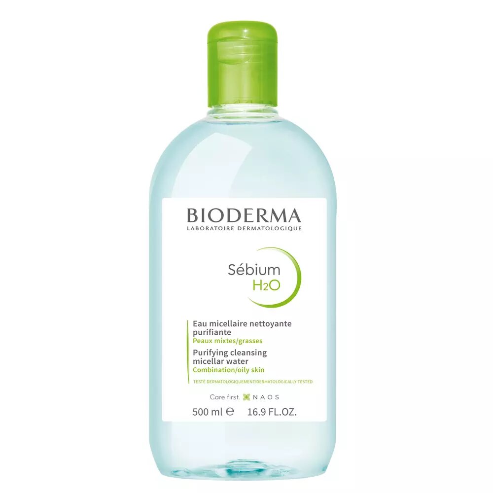 Bioderma Себиум H2O Очищающая мицеллярная вода 500 мл (Sebium)