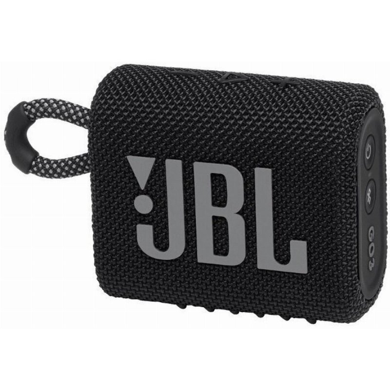 Портативная акустика JBL GO 3, 4.2 Вт, черный