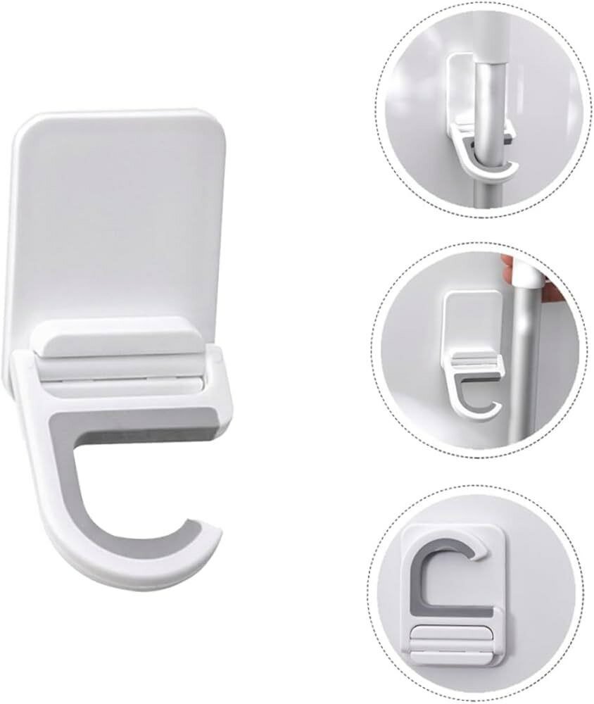 Держатель для швабры, щётки или зонта настенный, самоклеящийся — фото 1