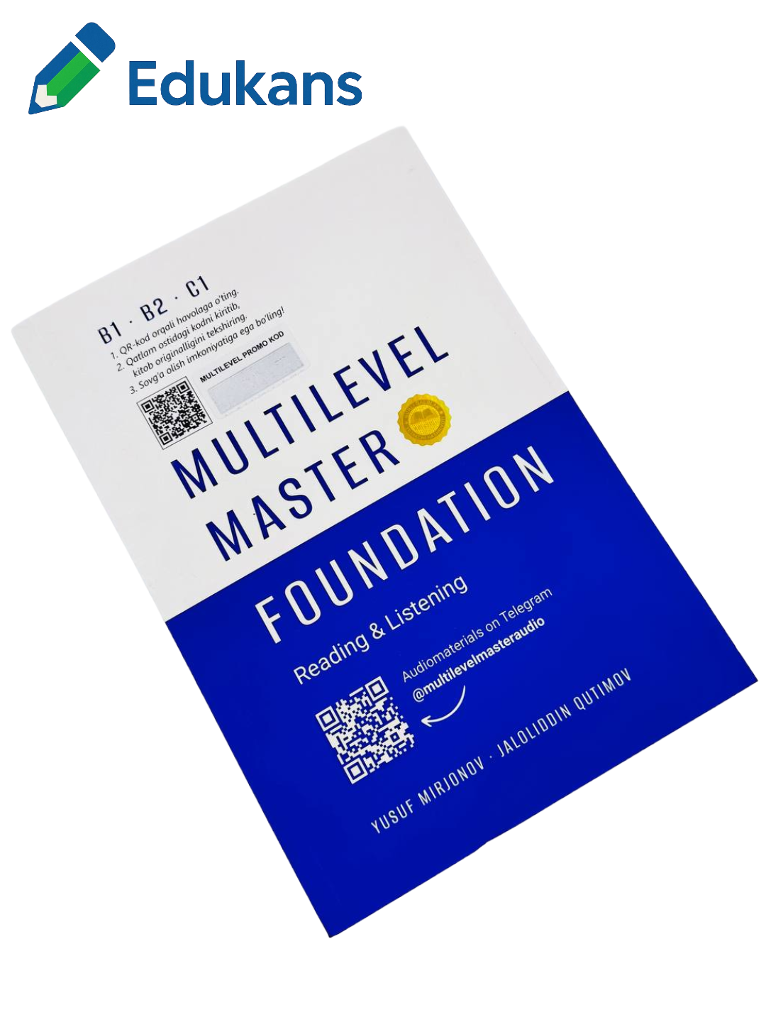 Multilevel Master Foundation Reading & Listening | Юсуф Миржонов , Жалолиддин утимов — фото 1