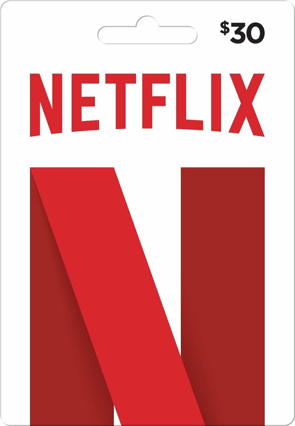 Карта пополнения Netflix Gift Card США номинал 30 USD