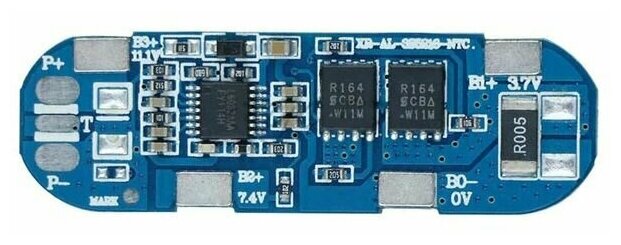 Плата защиты ABC для Li-ion батареи BMS 3S 11.1V, 8A