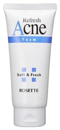 Rosette Пенка для умывания с серой Acne Foam, 130 мл, 120 г