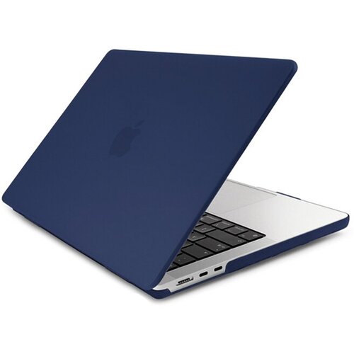 Чехол для MacBook Air 13.6 2022 2023 2024 M3 A3113 M2 A2681 Hard Shell Case темно-синий