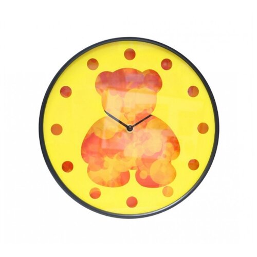 фото Часы настенные пластиковые "мишка" arte nuevo