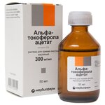 Альфа-токоферола ацетат (витамин Е) р-р масл. 300 мг/мл фл. 50 мл - изображение