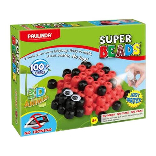 PAULINDA Аквамозаика Super Beads Божья коровка (150102-2)