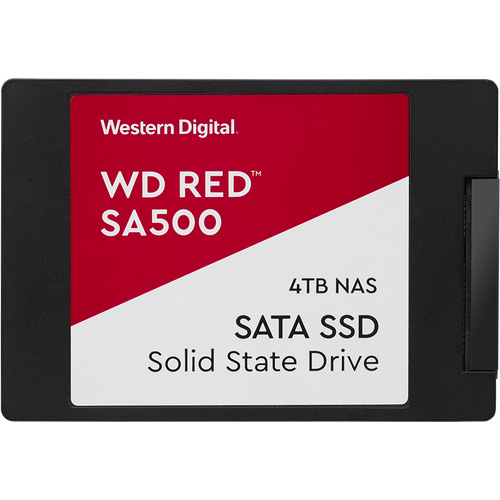 WD Твердотельный накопитель SSD WD Red™ SA500 NAS 3D NAND WDS400T1R0A 4ТБ 2,5 SATA-III (TLC)