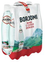 Минеральная вода Borjomi газированная ПЭТ, 0.5 л