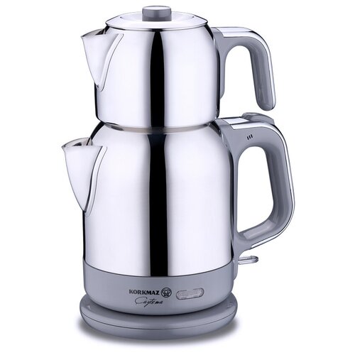 Электрический чайник для заваривания чая по-турецки CAYTEMA GREY 09 17л 916100₽