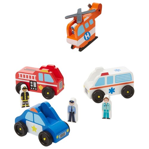 фото Игровой набор melissa & doug emergency vehicle 9285