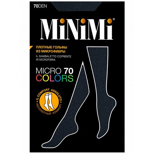 Гольфы MiNiMi, размер 0, синий гольфы minimi размер 0 белый